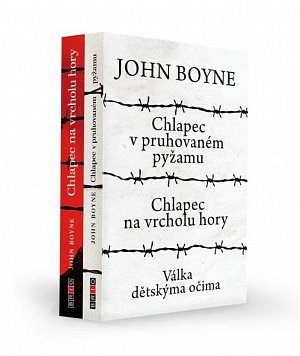 Komplet - Chlapec v pruhovaném pyžamu / Chlapec na vrcholu hory