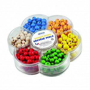 Perličky v kytičky