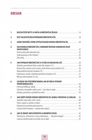 Náhled Žíly, žilky a varixy