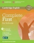 Complete First for Schools Workbook with answers with Audio CD