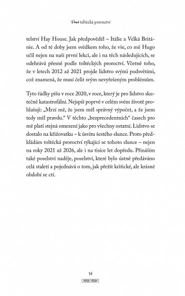 Náhled Pravá toltécká proroctví