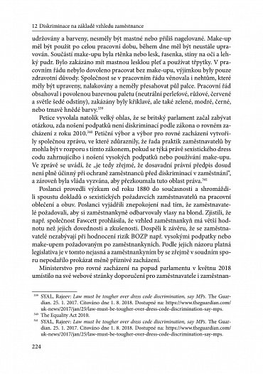 Náhled Zákaz diskriminace v pracovněprávních vztazích