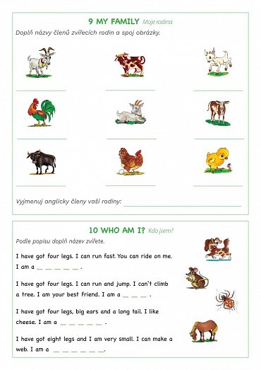 Náhled Angličtina PE-XE-SO 2. Domácí zvířata / Krabicová hra