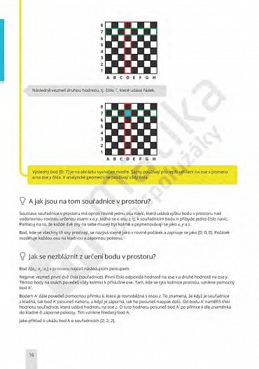 Náhled Matika pro spolužáky: Analytická geometrie (učebnice)