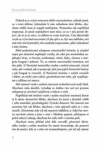 Náhled Emocionální intimita - Jak se spojit s mocí vašich emocí