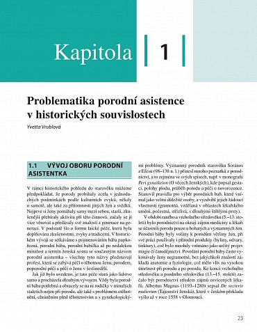 Náhled Porodní asistence - Učebnice pro vzdělávání i každodenní praxi