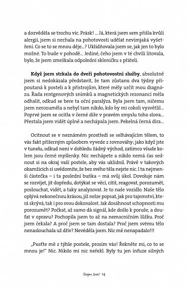 Náhled Bonjour, živote. Cesta, která mě naučila žít s roztroušenou sklerózou