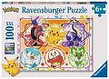 Puzzle Hraví Pokémoni 100 dílků