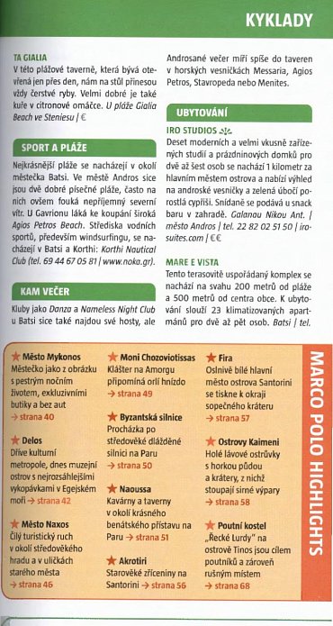 Náhled Řecké ostrovy v Egejském moři / MP průvodce nová edice