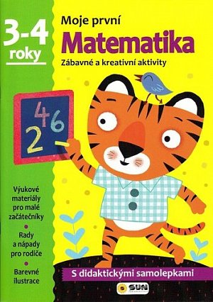 Matematika - 3-4 roky - samolepky (Moje první matematika)