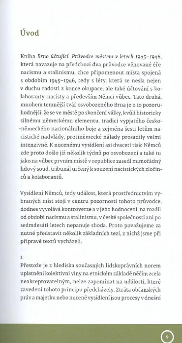 Náhled Brno účtující - Průvodce městem 1945–1946