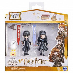 Harry Potter Sada figurek Harry, Cho a Hedvika