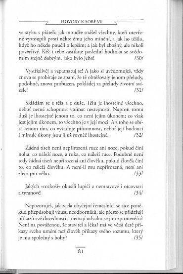 Náhled Hovory k sobě, 1.  vydání