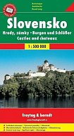 Slovensko hrady a zámky automapa 1:500 000
