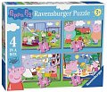 Puzzle Prasátko Peppa 4v1