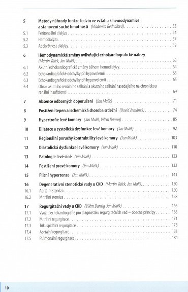 Náhled Echokardiografie u pacientů s chronickým onemocněním ledvin a úvod do kardionefrologie