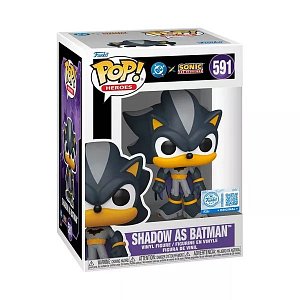 Funko POP Heroes: DC x Sonic - Shadow as Batman #591