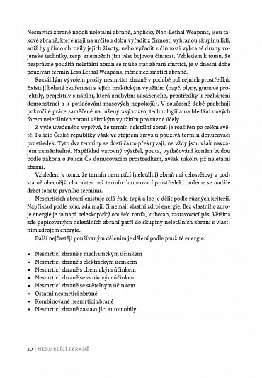 Náhled Nesmrtící zbraně