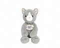 Kotě šedé plyšové 40 cm