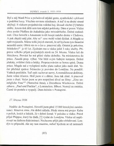 Náhled Deníky 1935-1939 - svazek 3