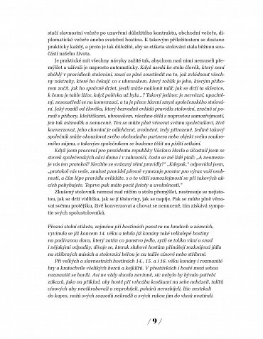 Náhled Etiketa stolování - O dobrých mravech a gastronomii