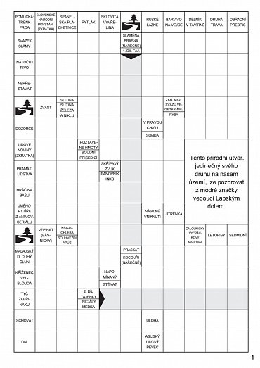 Náhled Kniha křížovek – Výletní místa naší vlasti