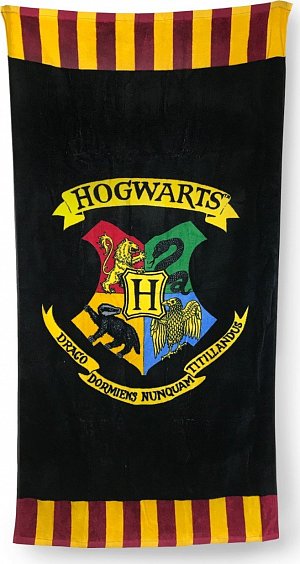 Harry Potter Osuška 75x150 cm - Bradavice