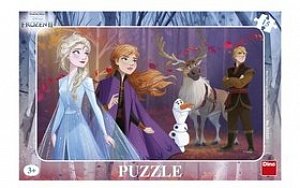 Puzzle deskové Ledové království II 15 dílků