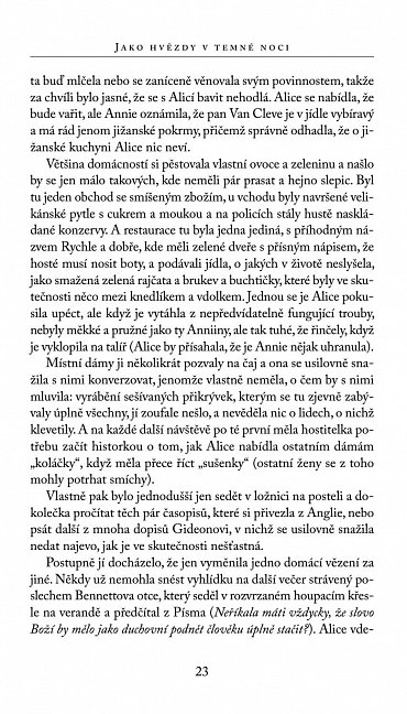 Náhled Jako hvězdy v temné noci, 1.  vydání