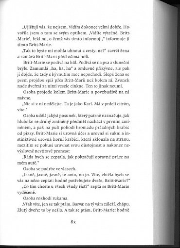 Náhled Tady byla Britt-Marie, 1.  vydání