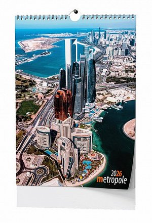 Metropole 2026 - nástěnný kalendář