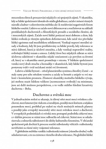 Náhled Paradigma a vize lidské společnosti