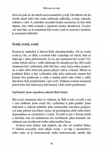 Náhled Bůh má sex rád – Upřímný rozhovor o touze a svatosti