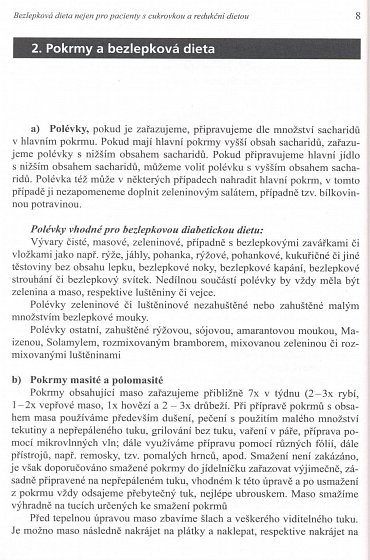 Náhled Bezlepková dieta nejen pro pacienty s cukrovkou a redukční dietou