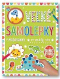 Veľké samolepky a maľovanky pre malé ruky Dino ostrov