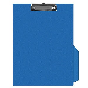 DONAU psací podložka s klipem, A4, PVC, karton, modrá