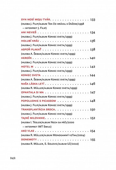 Náhled Texty (slovensky)