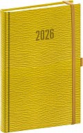 Diář 2026: Rivoli - žlutozelený, denní, 15 x 21 cm