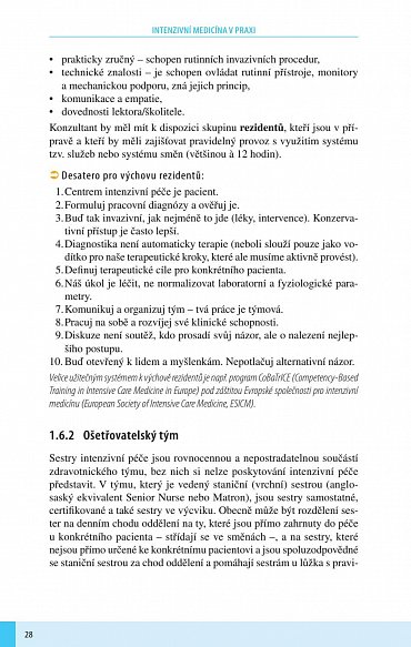 Náhled Intenzivní medicína v praxi