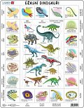 Puzzle MAXI - Fascinující svět dinosaurů/35 dílků