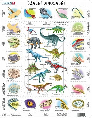 Puzzle MAXI - Fascinující svět dinosaurů/35 dílků