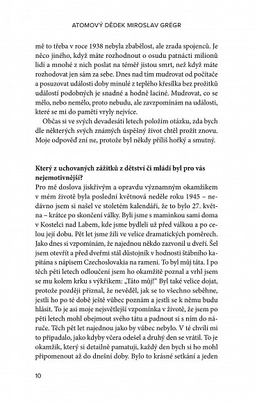 Náhled Atomový dědek Miroslav Grégr: Se skromností sobě vlastní