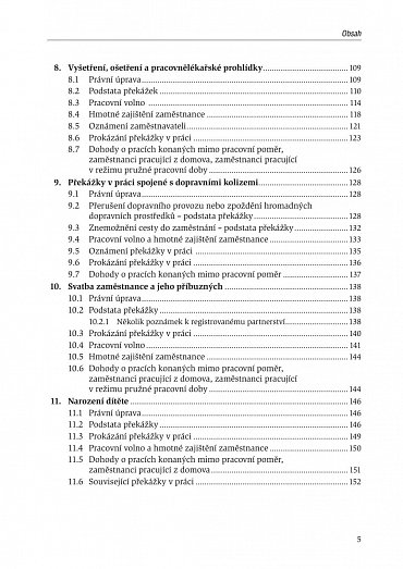 Náhled Překážky v práci na straně zaměstnance i zaměstnavatele