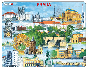 Puzzle Praha: Památky 66 dílků