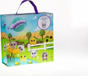 Flockies domek pro zvířátka (+ exkluzivní sběratelská figurka kočka Caroline)