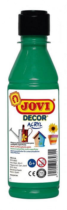 JOVI Decor akrylová barva - tmavě zelená 250 ml