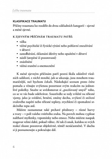 Náhled Léčba traumatu - Program probuzení moudrosti těla