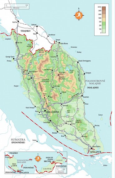 Náhled Malajsie, Singapur, Brunej - Turistický průvodce