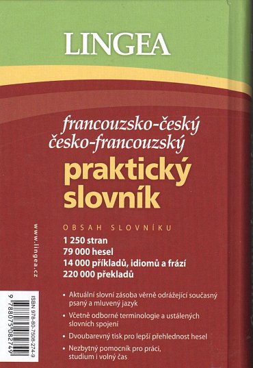 Náhled Francouzsko-český, česko-francouzský praktický slovník ...pro každého, 2.  vydání