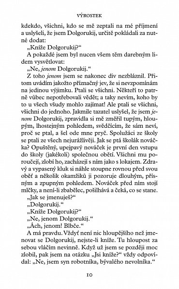 Náhled Výrostek